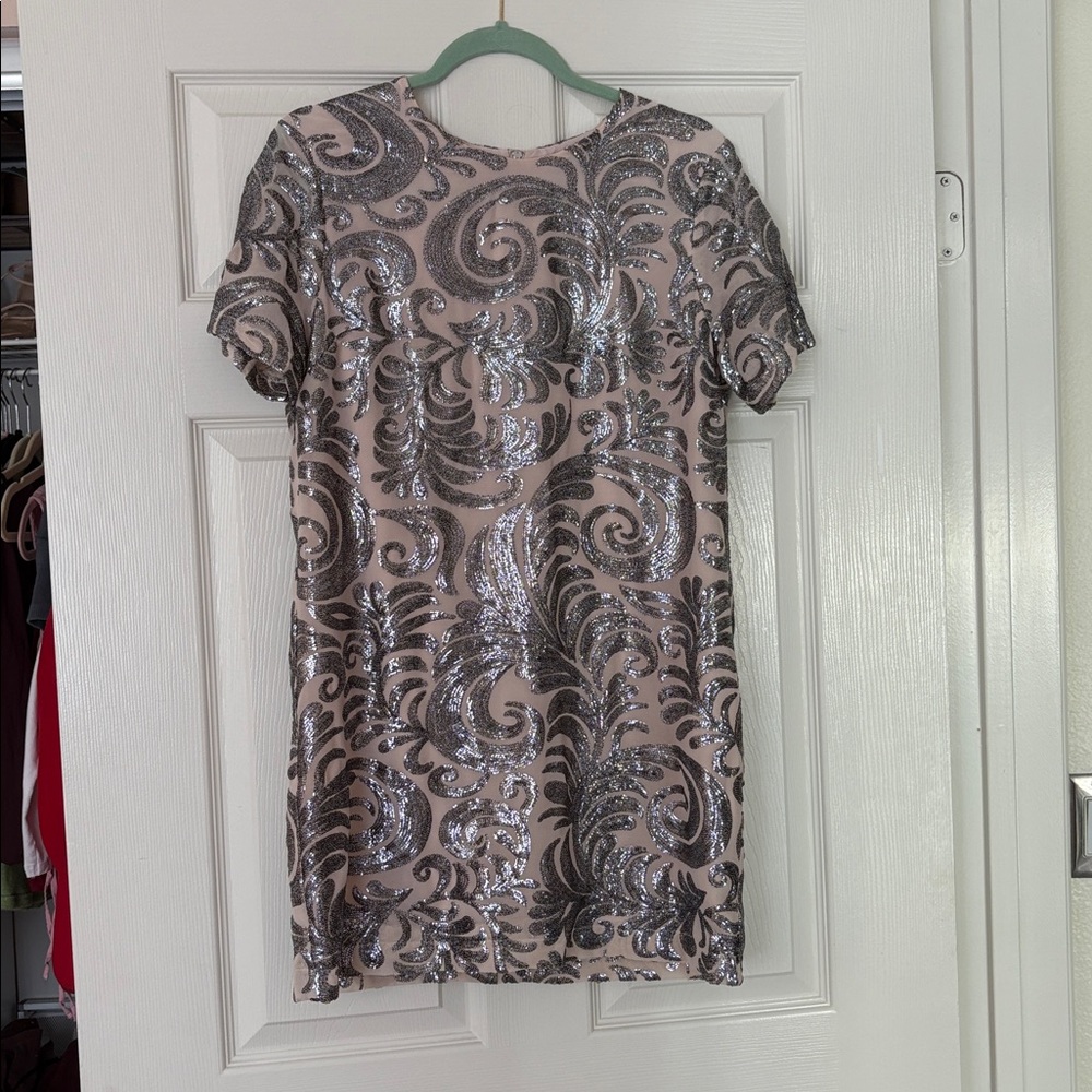 Forever 21 Silver Sequin Dress